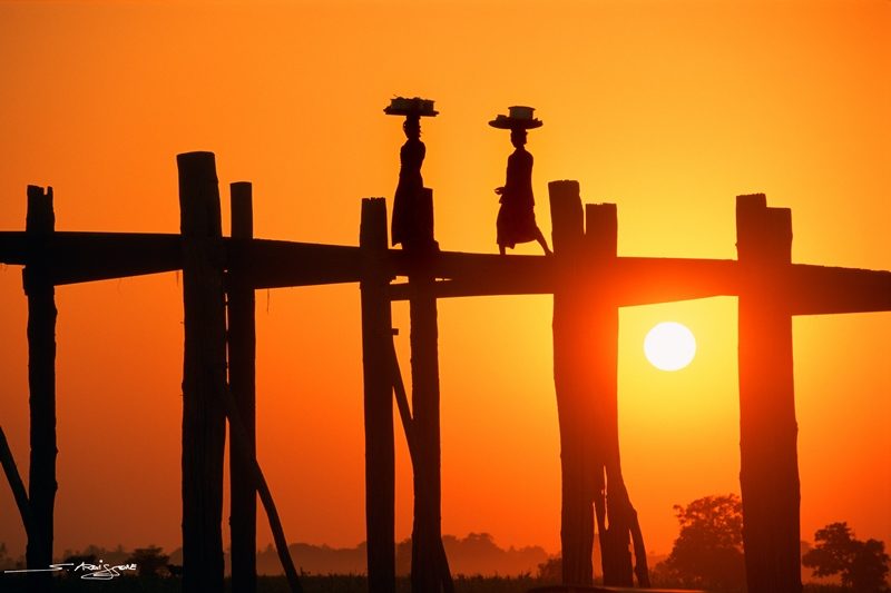 ergio_Ardissone_Tramonto_sul_Ponte-di_U_Bein_Birmania